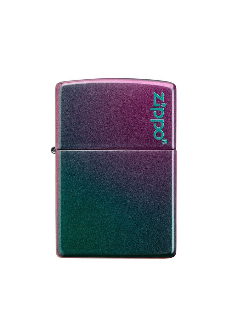 Encendedor Zippo Iridiscente Logo Morado ZP49146ZL (Talle:Tamaño Único)-0