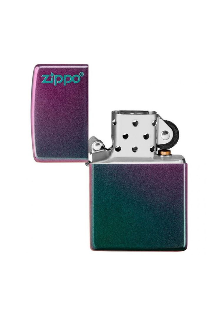 Encendedor Zippo Iridiscente Logo Morado ZP49146ZL (Talle:Tamaño Único)-3