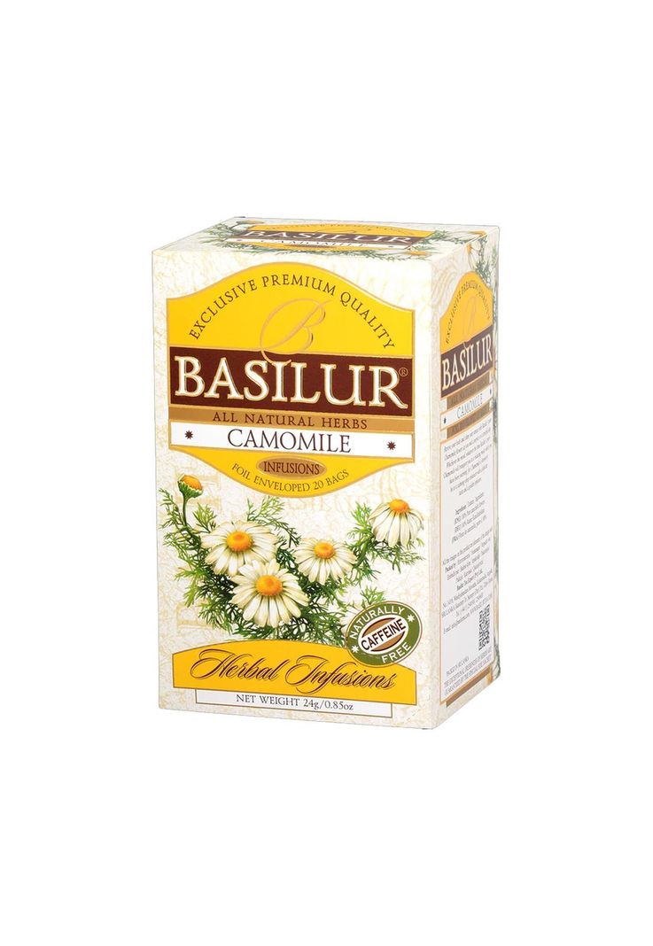 Te Basilur Manzanilla Chamomile Caja 25 bolsas-3