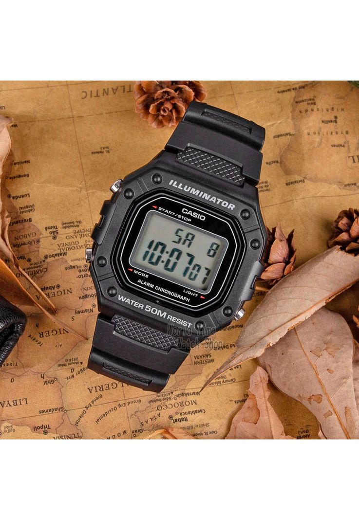 Reloj Casio Digital Varon W-218H-1AV Casio