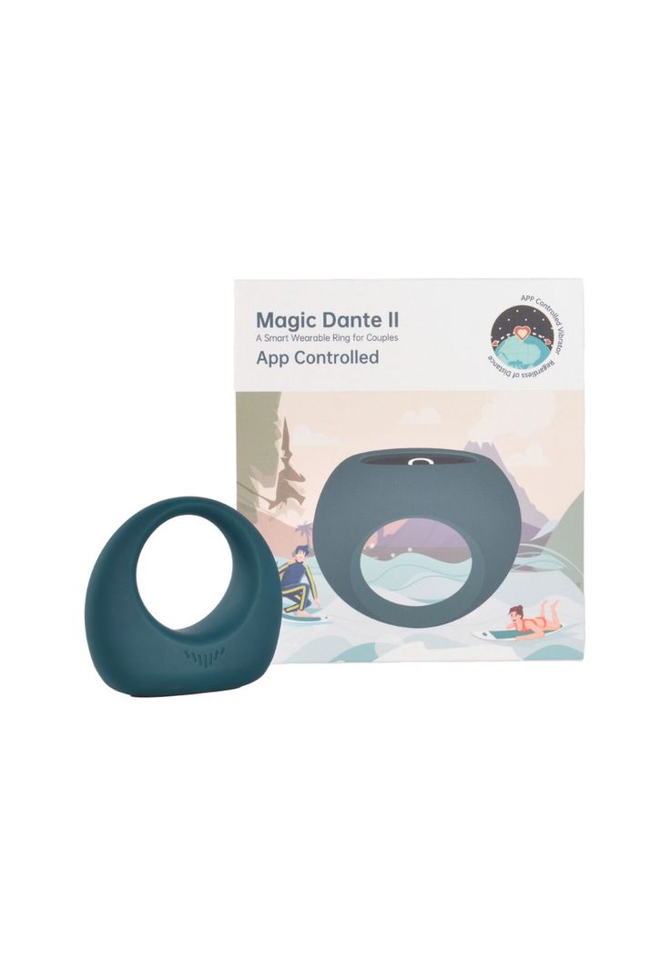 Anillo Vibrador para Pene Magic Dante 2 Contralado por App-0
