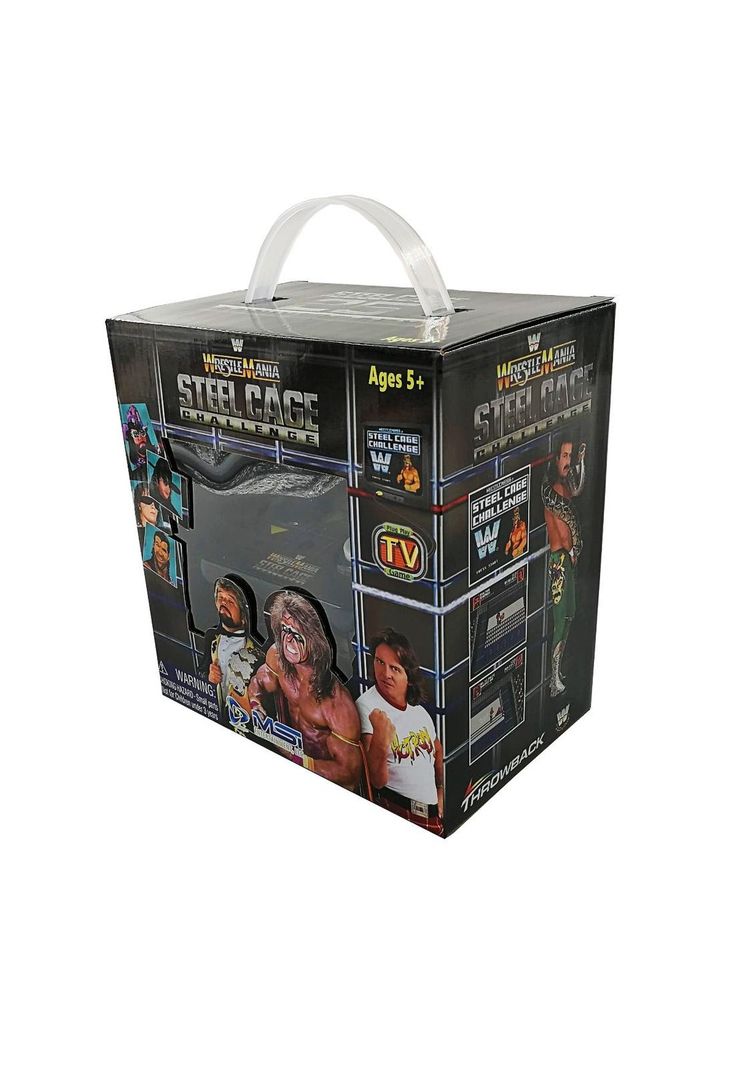 Juego De Video Arcade Wrestle Mania Steel Cage-3