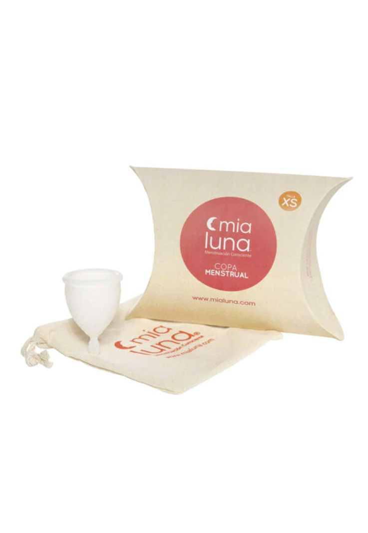 Copa Menstrual Mia Luna Blanca Talla Xs-0