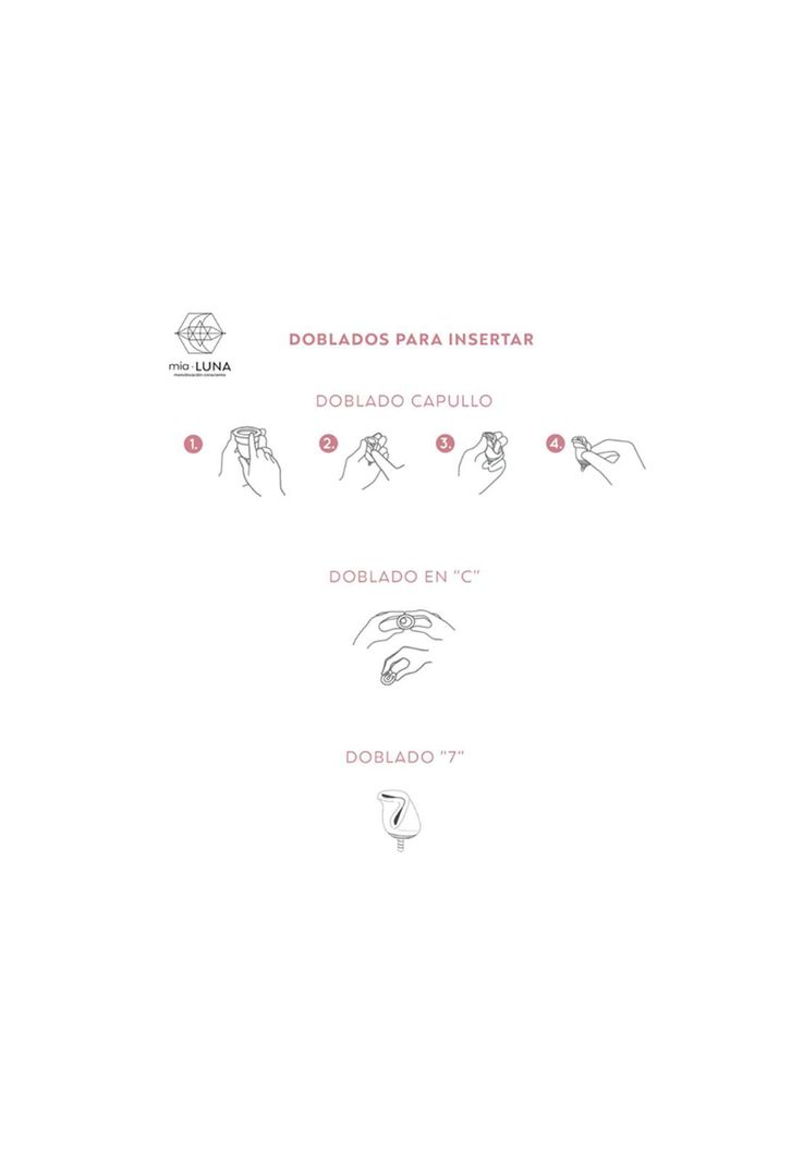 Copa Menstrual Mia Luna Blanca Talla Xs-1
