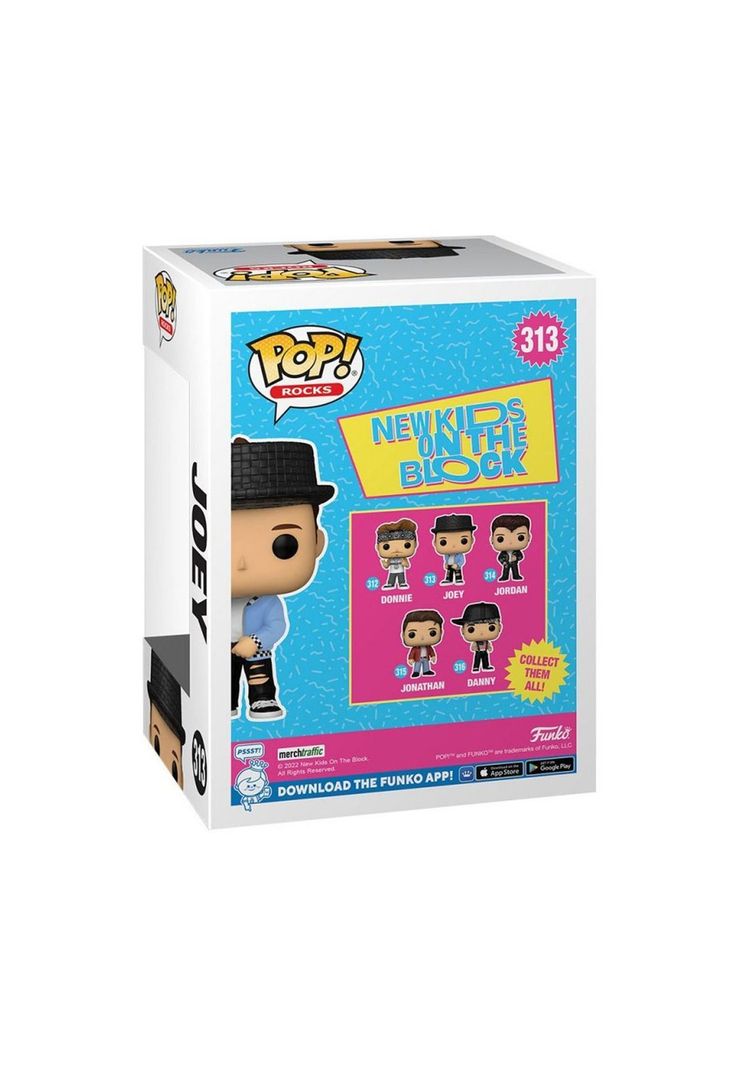 Funko Pop Rocks New Kids On The Block Joey 313-3