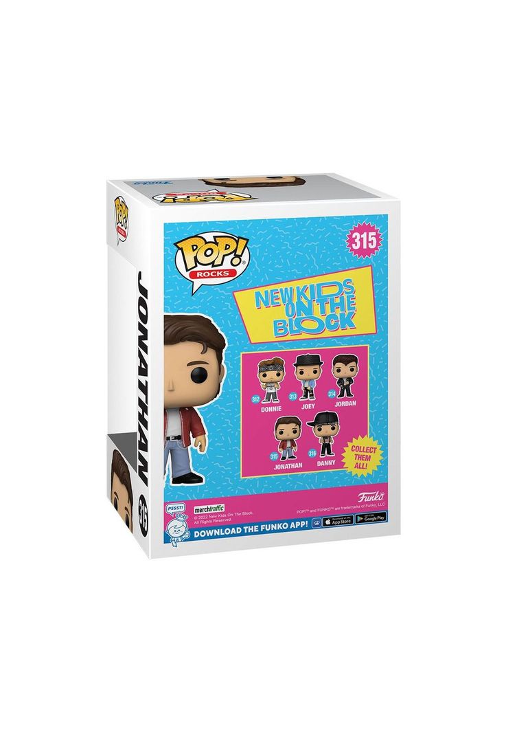 Funko Pop Rocks New Kids On The Block Jonathan 315-3