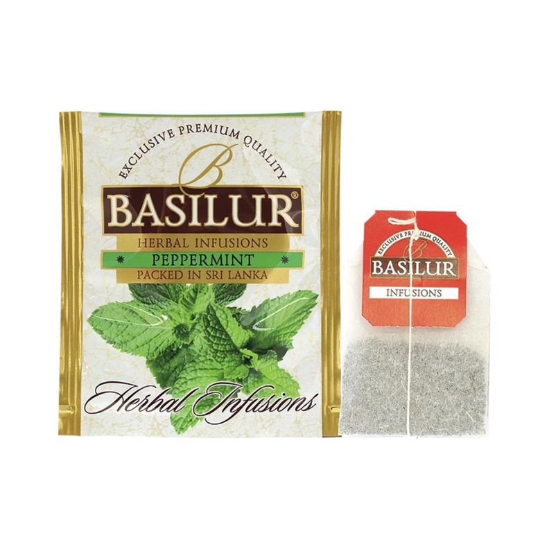 Te Basilur Infusion Menta Caja 25 bolsas-3