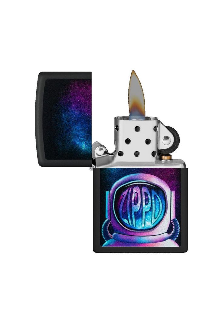 Encendedor Zippo Astronaut Design Negro ZP49773-1