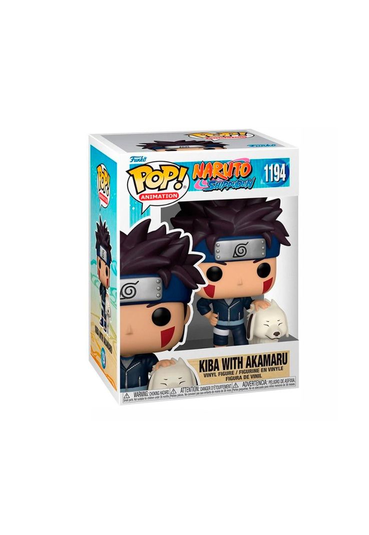Funko Pop Animation Naruto Kiba w/Akamaru 1194-2