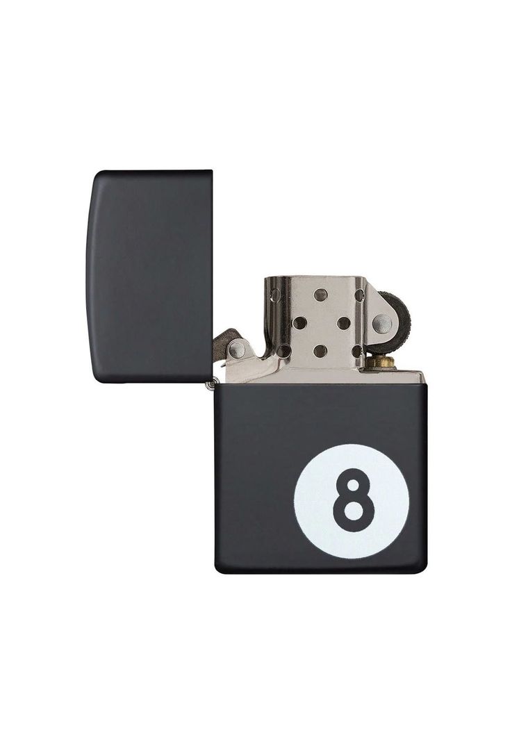 Encendedor Zippo 8-Ball Design Negro ZP28432-3