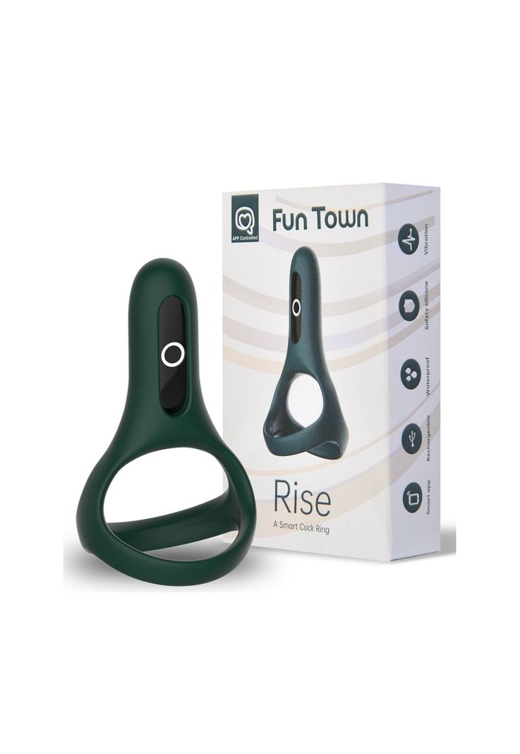 Anillo Vibrador a Control Remoto con APP Fun Town Rise-0