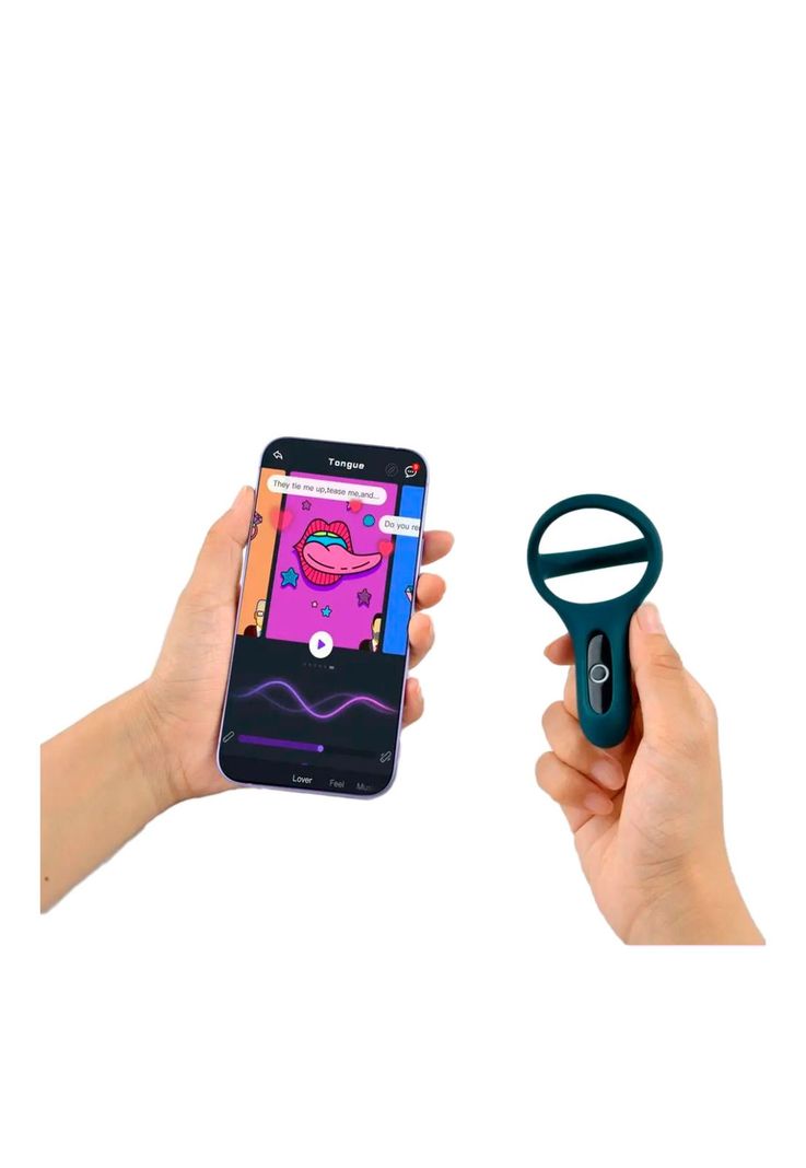 Anillo Vibrador a Control Remoto con APP Fun Town Rise-6
