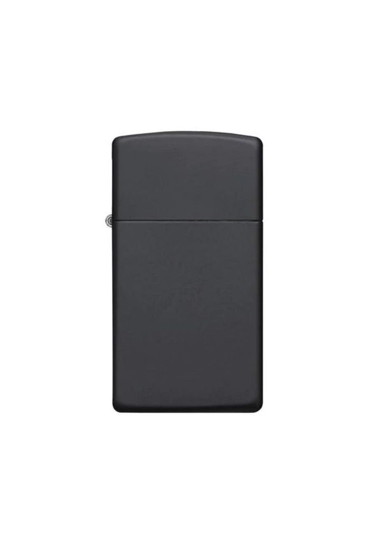 Encendedor Zippo Slim Black Matter Negro ZP1618-0