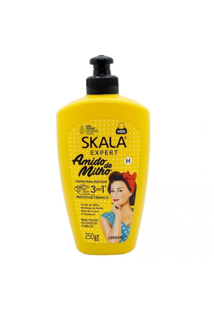 Crema para Peinar Amido de Milho 260 Grs Skala-0