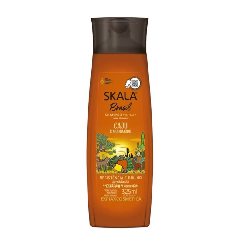 Shampoo Sin Sal Caju y Murumuru 325ml Skala-0