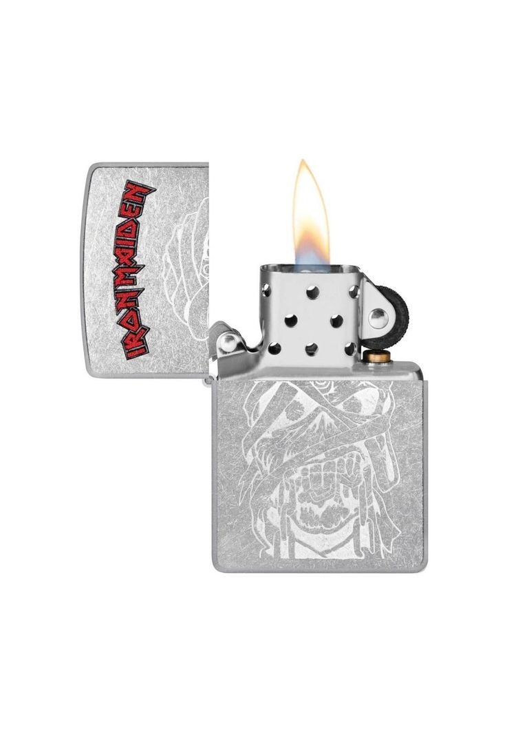 Encendedor Zippo Iron Maiden Design Plateado ZP48667-1