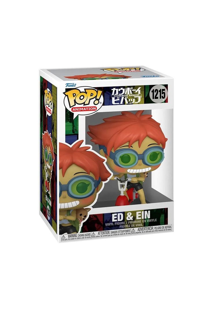 Funko Pop Animation Cowboy Bebop Ed and Ein 1215-2
