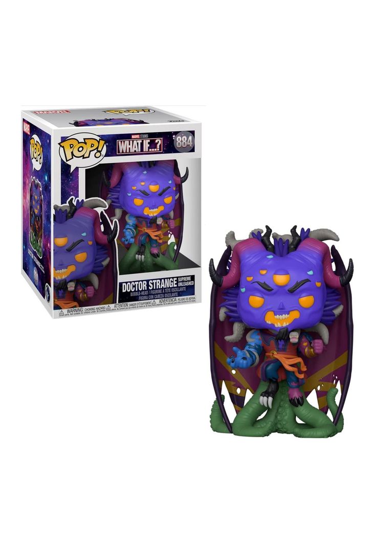 Funko Pop What If Dr Strange Supreme Exclusivo ECCC 884-0