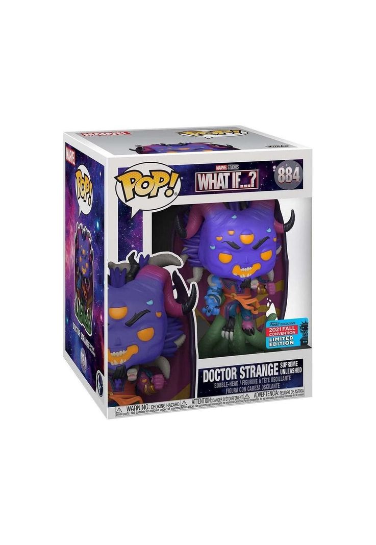 Funko Pop What If Dr Strange Supreme Exclusivo ECCC 884-2