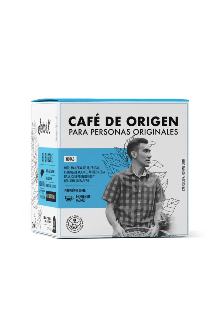 Cápsulas Nespresso Honduras El bosque x10 Café Señor K-1