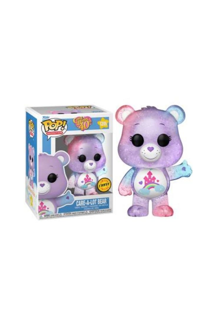 Funko Pop Care Bears Anniversary Care-a-Lot Bear 1205 Chase-0