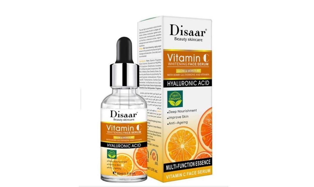 Serum Facial Ácido Hialurónico Con Vitamina C Blanqueador-0