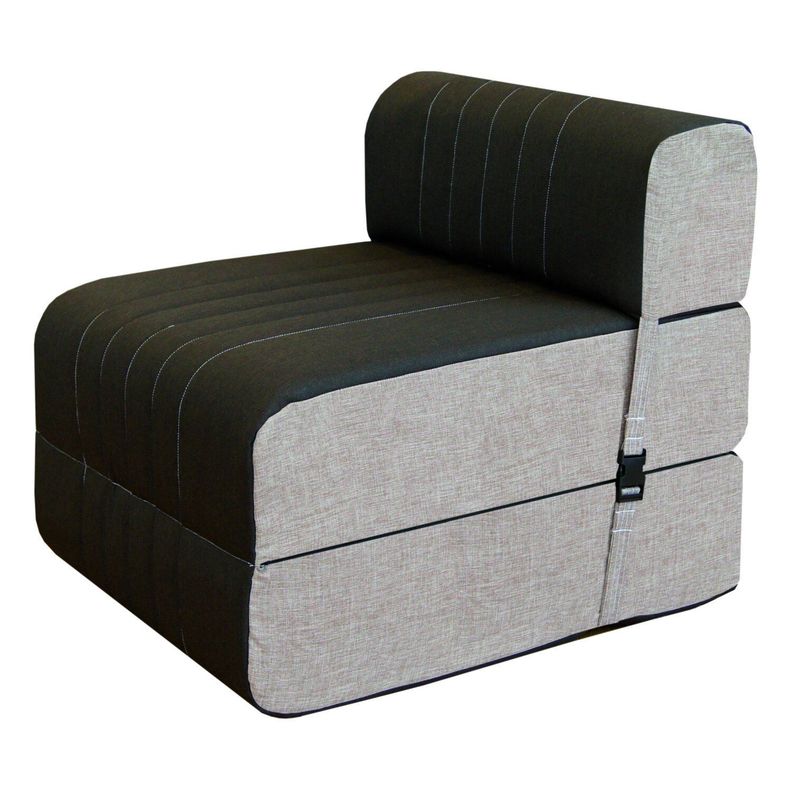 Sofa Cama Plegable Chocolate, 65 cm