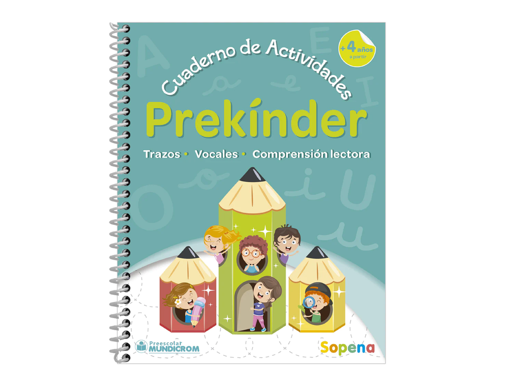 Cuaderno de Actividades Prekinder Sopena-1