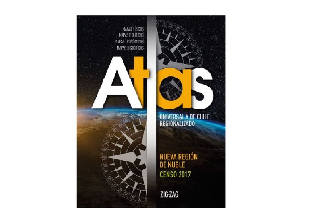 Atlas Universal Y De Chile Regionalizado Zig Zag