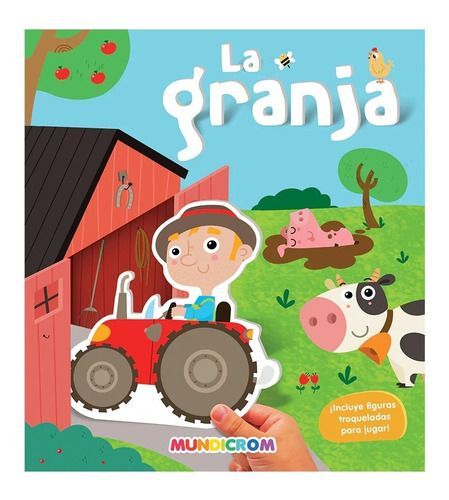 La Granja - Libro Troquelado Verde Pastel