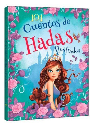 Libro 101 Cuentos De Hadas Ilustrados - Lexus - Nuevo T/dura Blanco