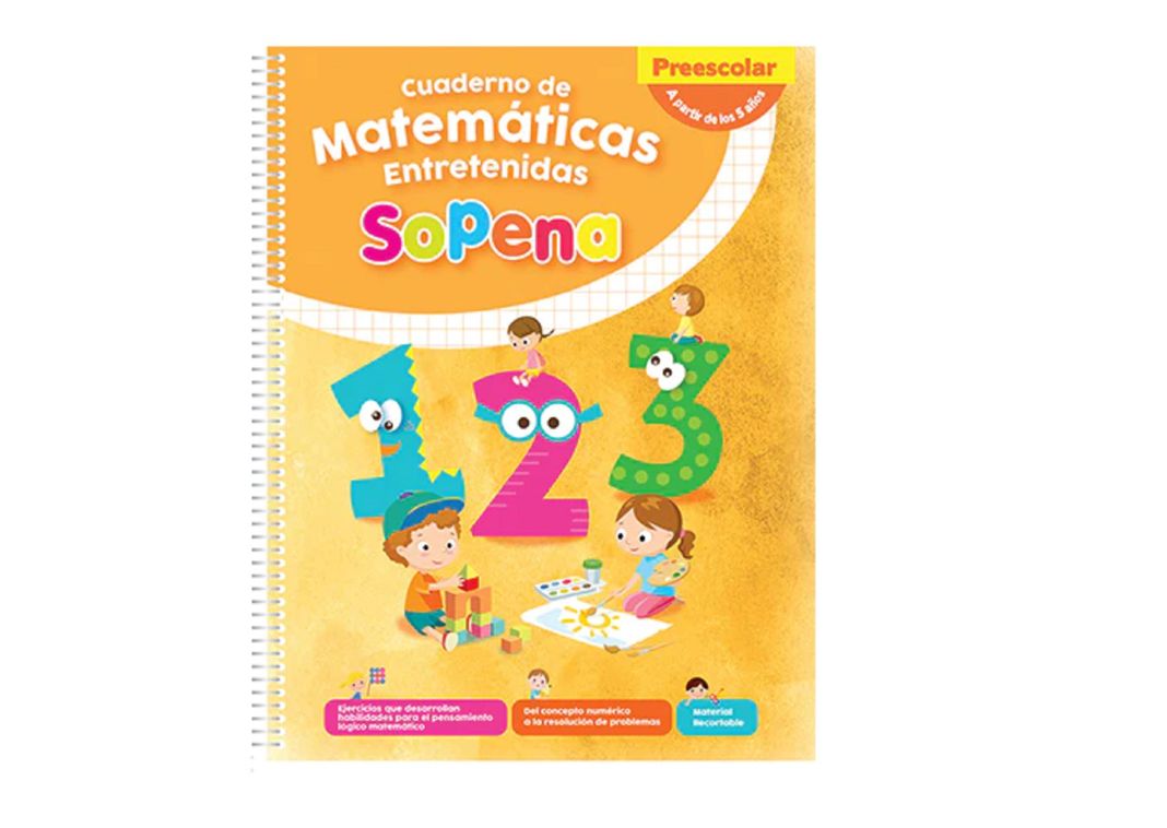 Matematicas Entretenidas Sopena Desde 5 Años Kinder-1