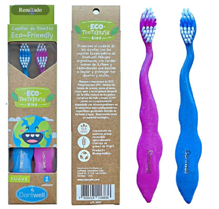 Eco Toothbrush Kids - Cepillo dental Infantil-0