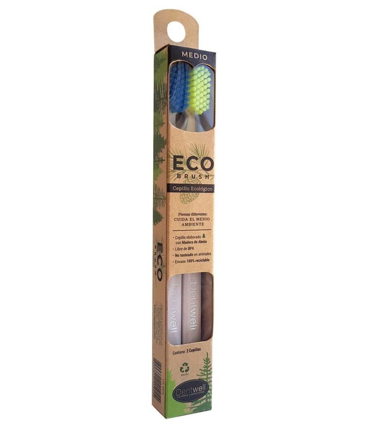 Eco Brush Dental Cepillo de Dientes Dentwell-0