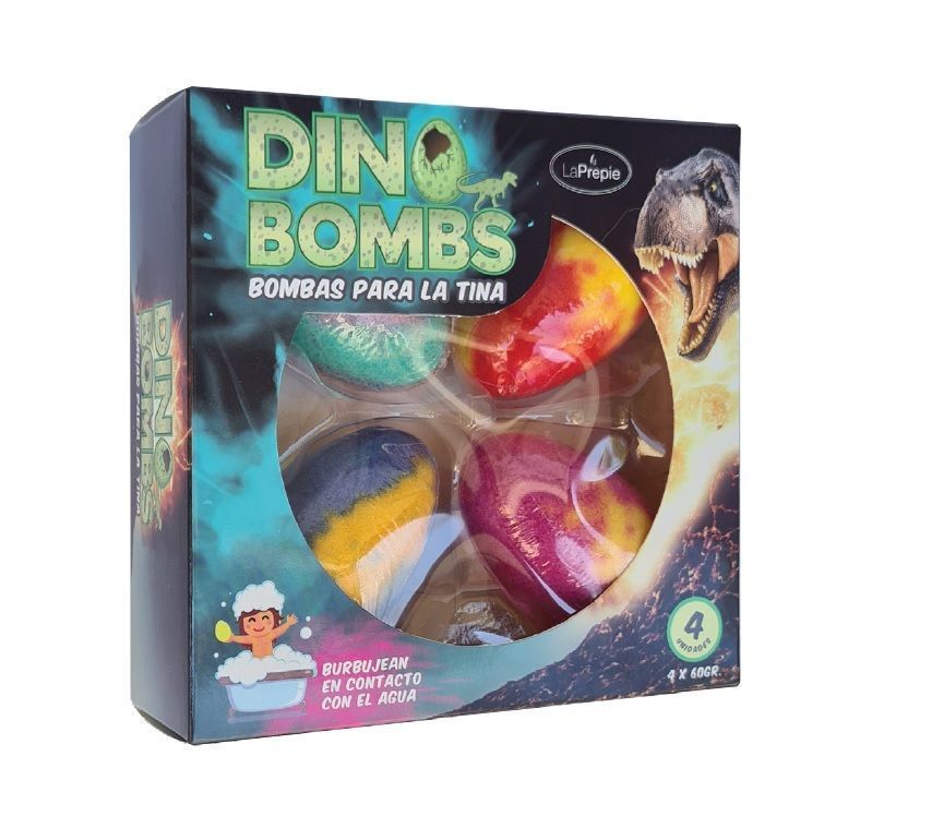  Bombas efervescentes Huevo de Dinosaurio para la tina baño -1