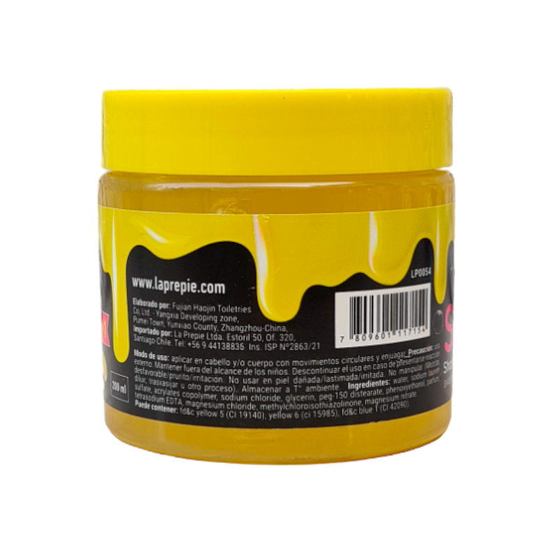 Shampoo + Gel de ducha -  Bath Slime 2en1 ( slime para el baño - tina -pelo ) AMARILLO-2