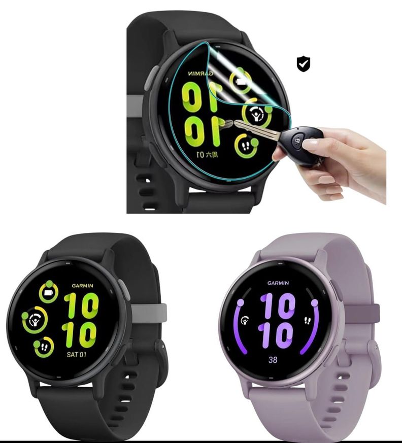 Pack 3 Láminas Hidrogel Smartwatch Garmin Vivoactive 5-0
