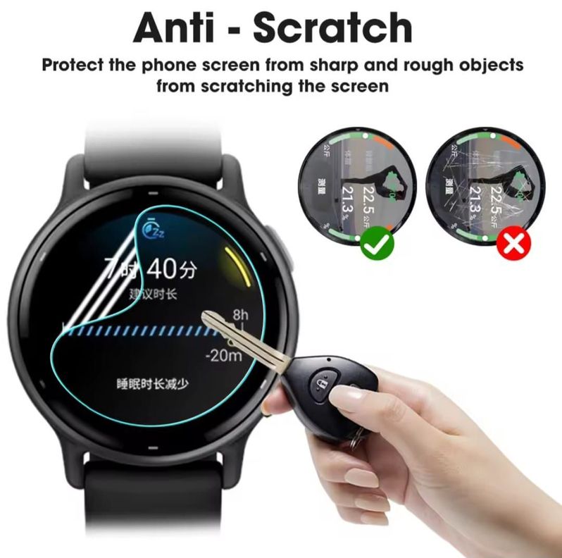 Pack 3 Láminas Hidrogel Smartwatch Garmin Vivoactive 5-1
