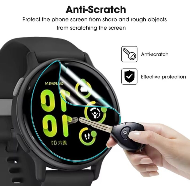 Pack 3 Láminas Hidrogel Smartwatch Garmin Vivoactive 5-2