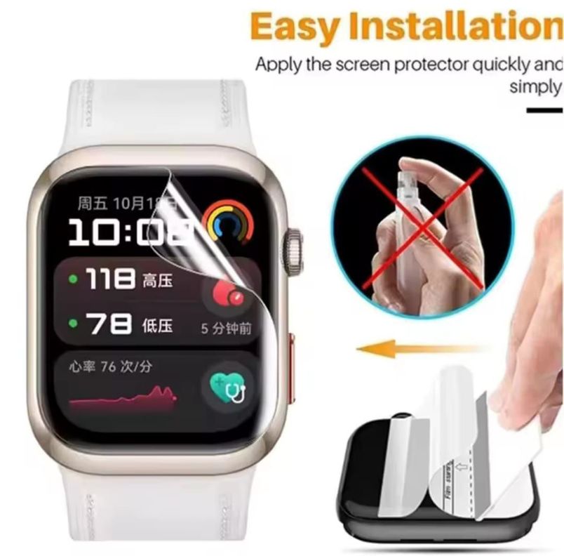 Pack 3 Láminas Hidrogel Smartwatch Huawei D2 De 45mm-2