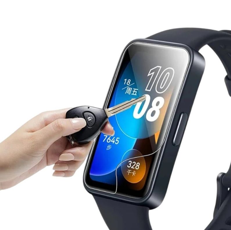 Pack 3 Láminas Protectoras Hidrogel Smartband Huawei Fit 8-9-2