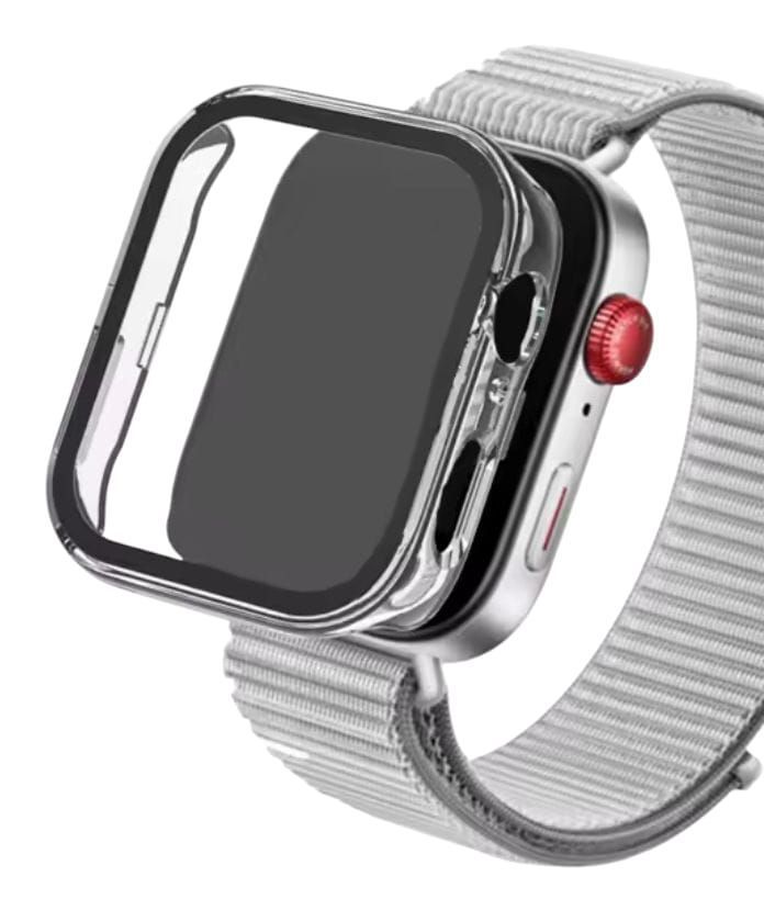 Vidrio Templado + Funda Silicona Smartwatch Huawei Fit 3-2