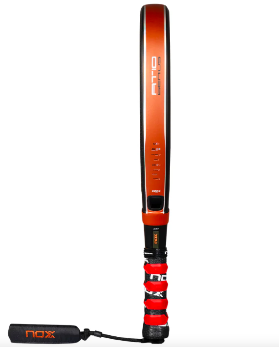 Pala Padel Nox AT10 Genius Attack 12K By Agustin Tapia 2025+Overgrip-2