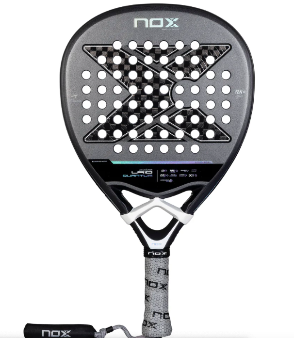 Pala de Padel La10 Quantum 12K by Leo Augsburguer 2025+Overgrip-0