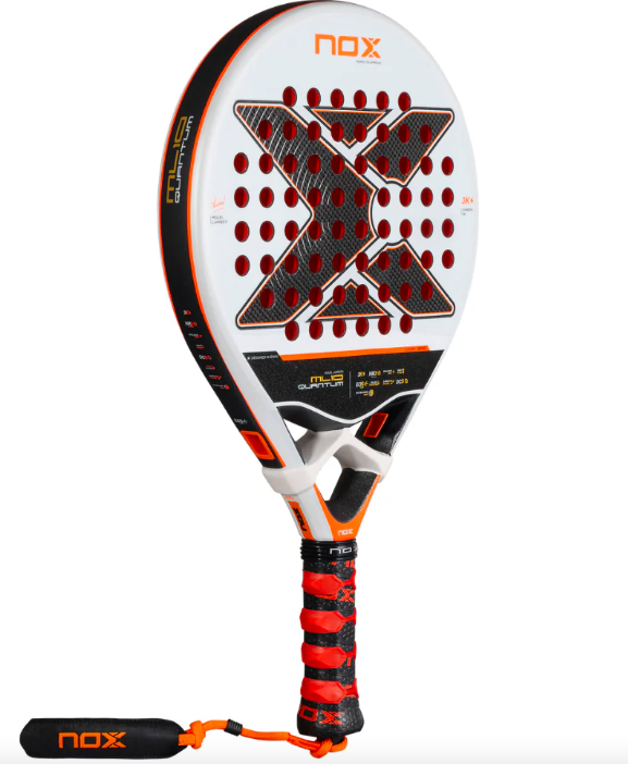 Pala de Padel Ml10 Quantum 3K by Miguel Lamperti 2025+Overgrip-1