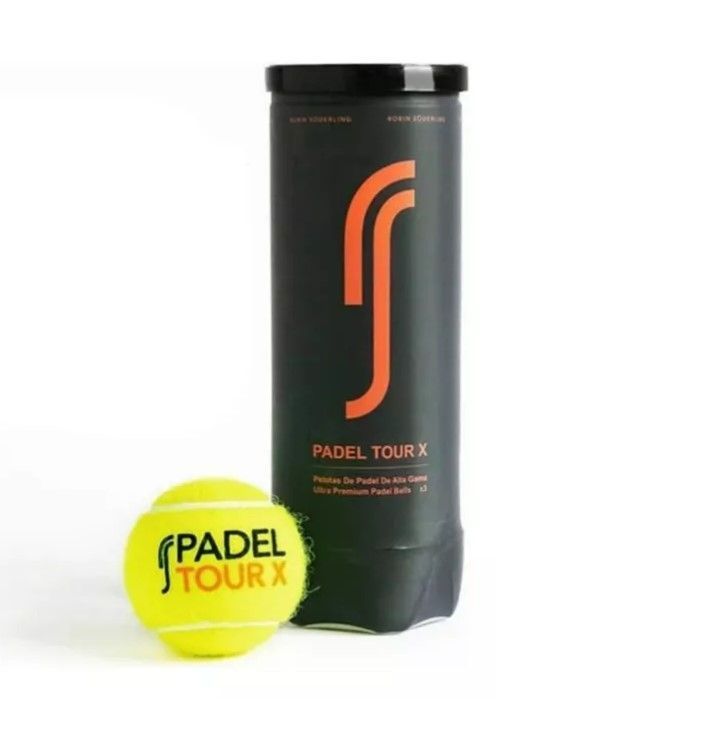 10 Tarros de Pelotas de Padel Robin Soderling Tour X x3-1