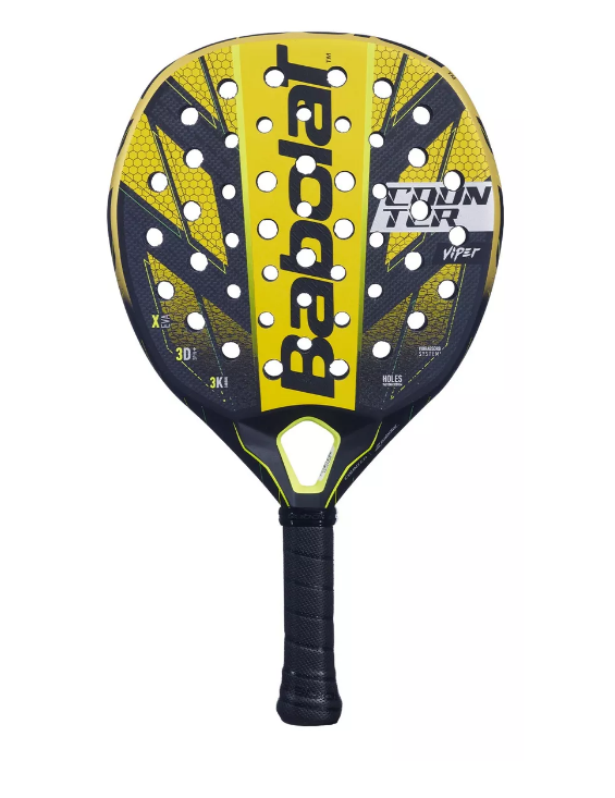 Pala de Padel Babolat Counter Viper 2024 + Overgrip-0