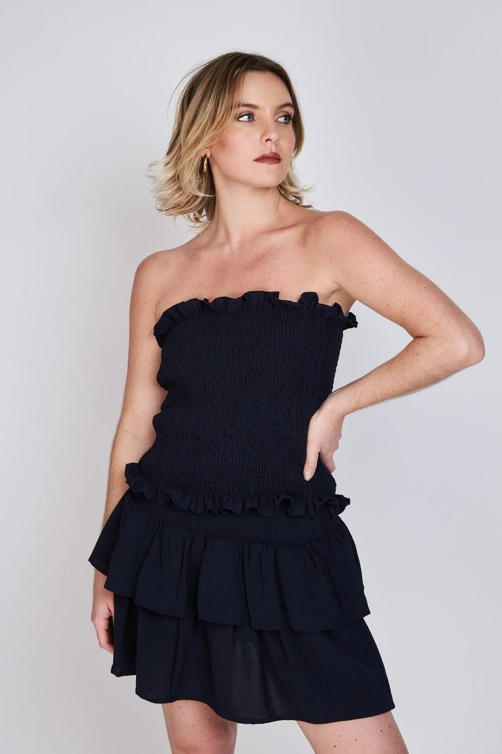 Peto Recogido Strapless Kai Azul ATR by Eclipse-0
