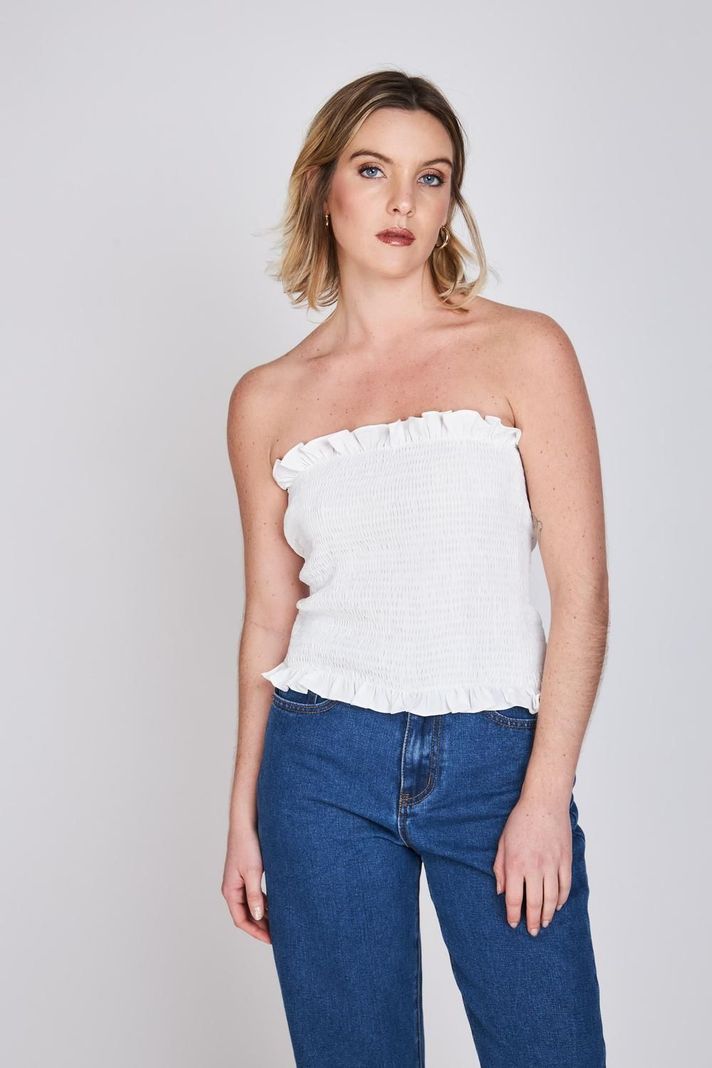 Peto Recogido Strapless Kai Blanco ATR by Eclipse-0