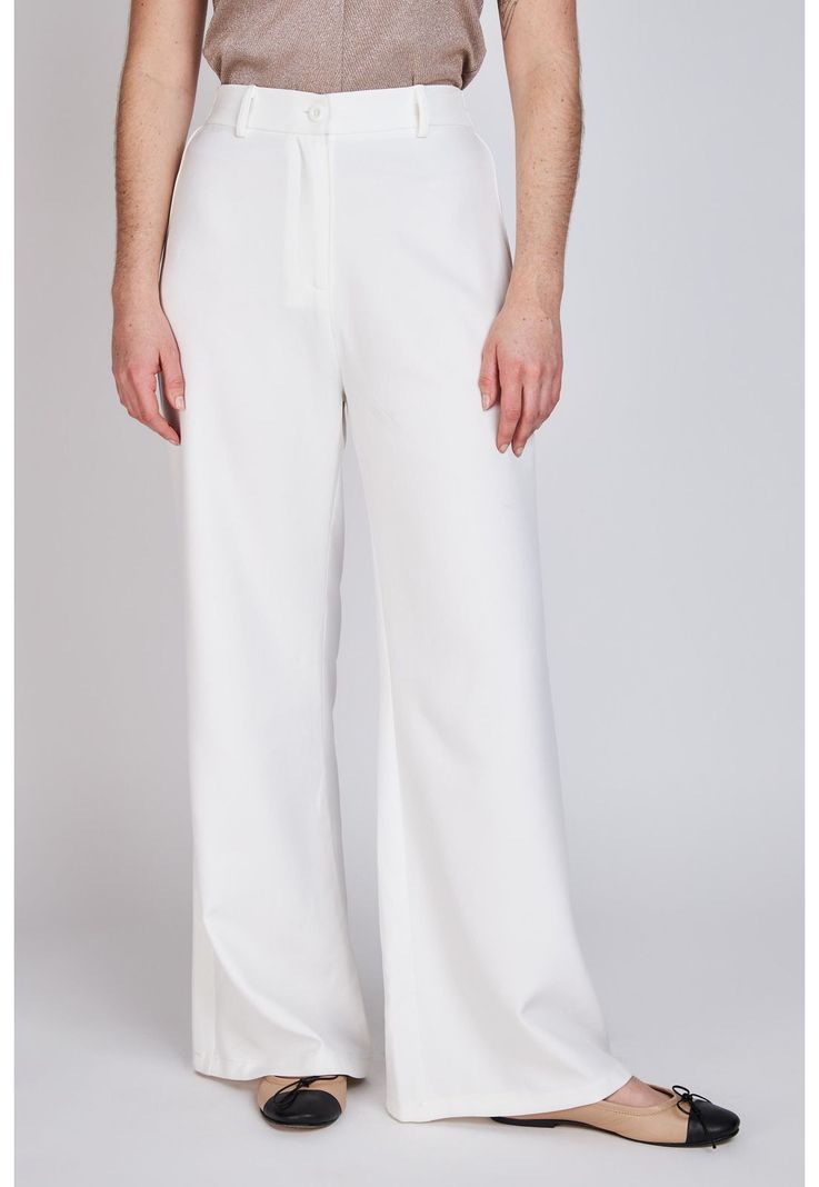 Pantalón Sastrero Filipa  Blanco Eclipse-1